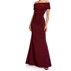 Gorgeous Flower Stretch Jacquard Rickie Freeman for Teri Jon